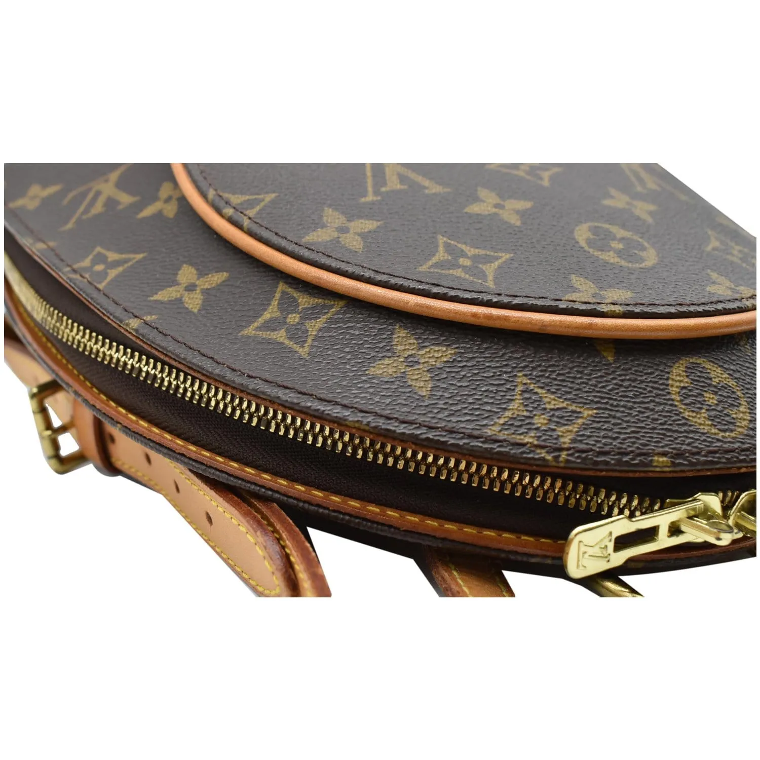 LOUIS VUITTON Ellipse Sac A Dos Monogram Canvas Backpack Bag Brown