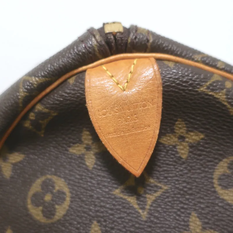 Louis Vuitton Keepall 55 Monogram Canvas Duffle Bag Brown W/ Tag, Lock, Key