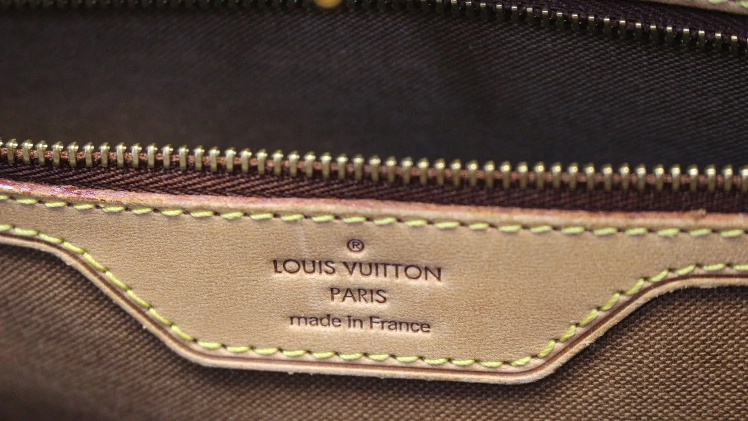 LOUIS VUITTON Monogram Canvas Batignolles Horizontal Shoulder Tote Bag
