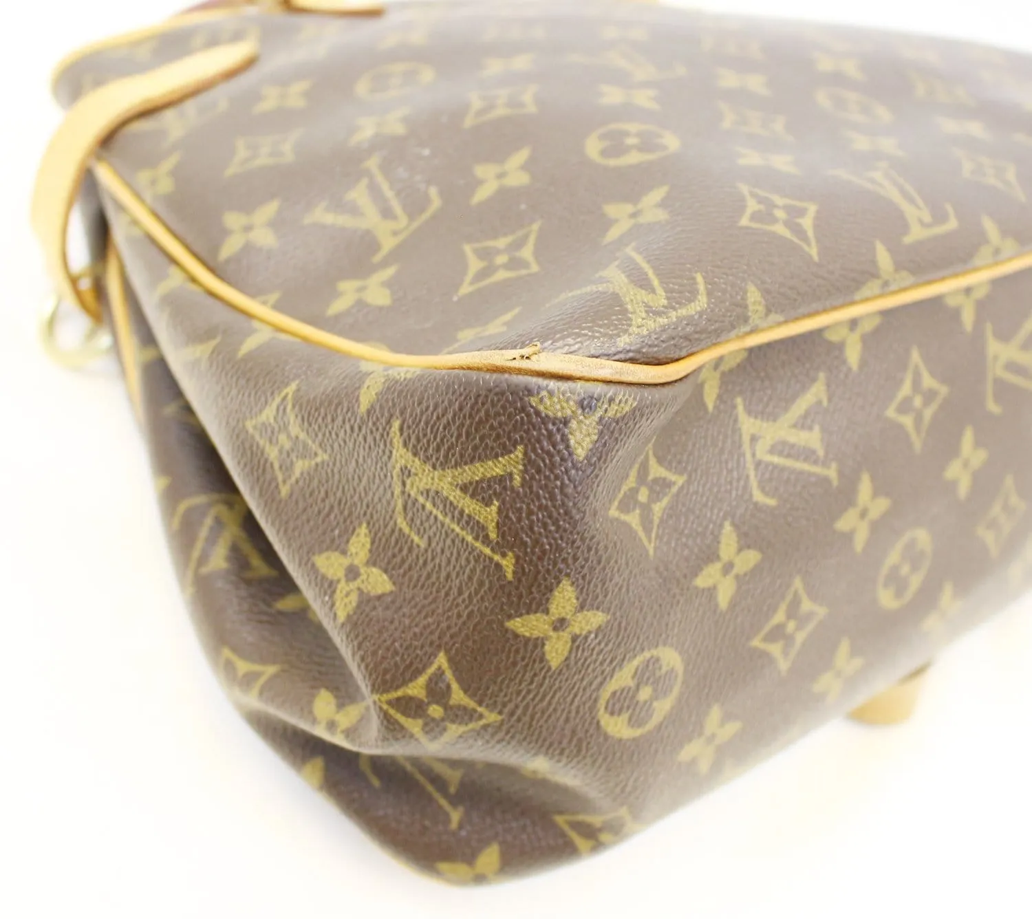 LOUIS VUITTON Monogram Canvas Batignolles Horizontal Shoulder Tote Bag