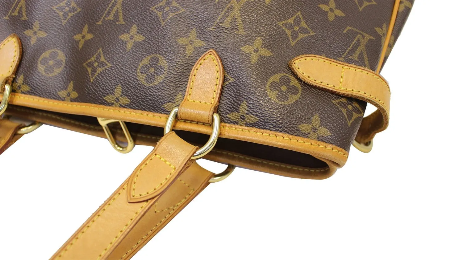 LOUIS VUITTON Monogram Canvas Batignolles Horizontal Shoulder Tote Bag