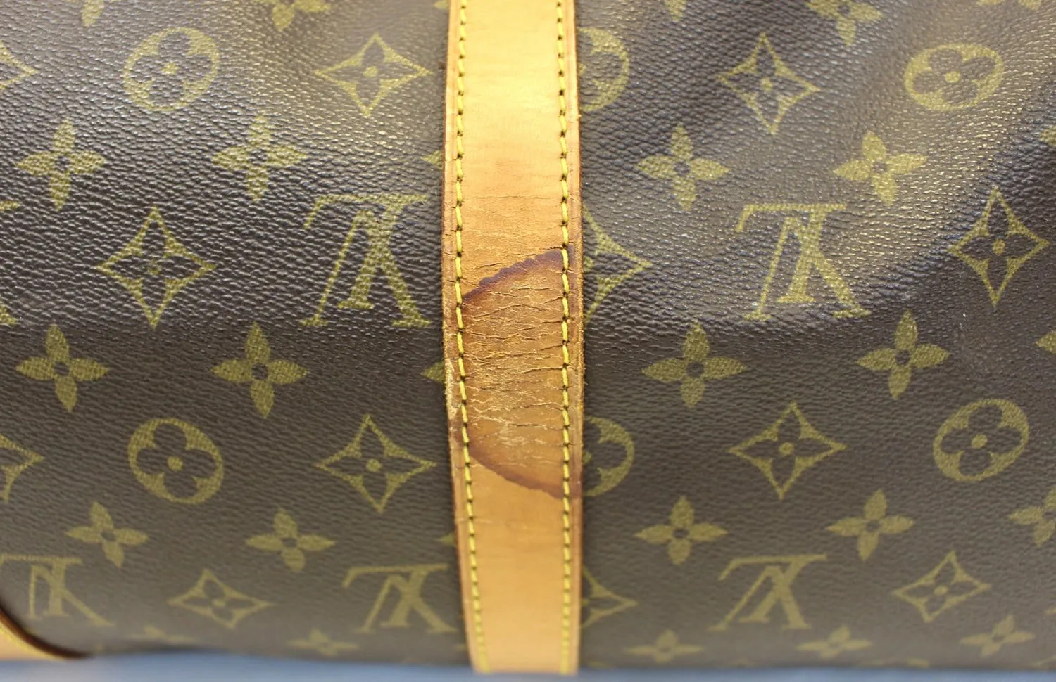 LOUIS VUITTON Monogram Canvas Keepall 50 Travel Bag
