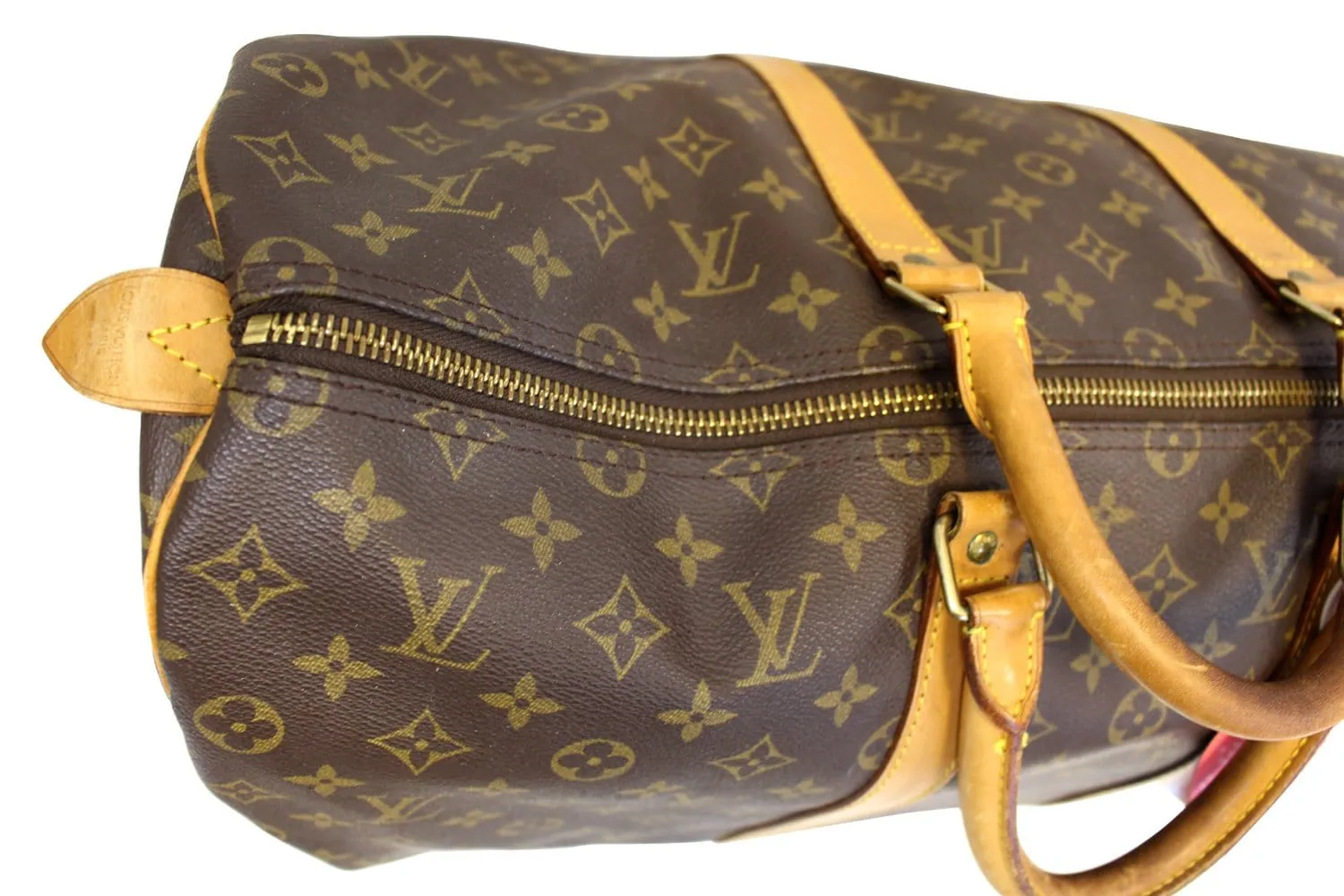 LOUIS VUITTON Monogram Canvas Keepall 50 Travel Bag
