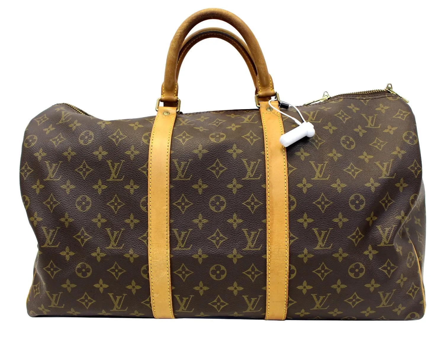 LOUIS VUITTON Monogram Canvas Keepall 50 Travel Bag