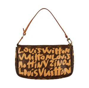 Louis Vuitton Monogram Graffiti Shoulder Bag