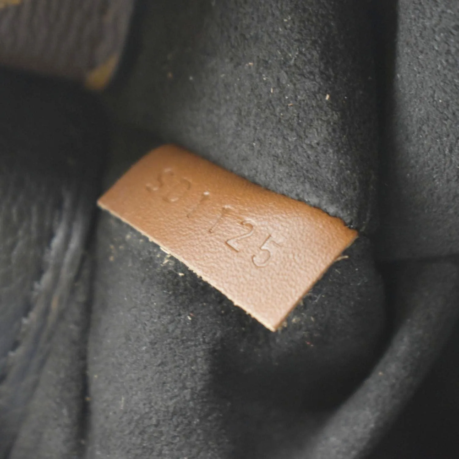 LOUIS VUITTON Pallas MM Monogram Canvas Shoulder Bag Brown