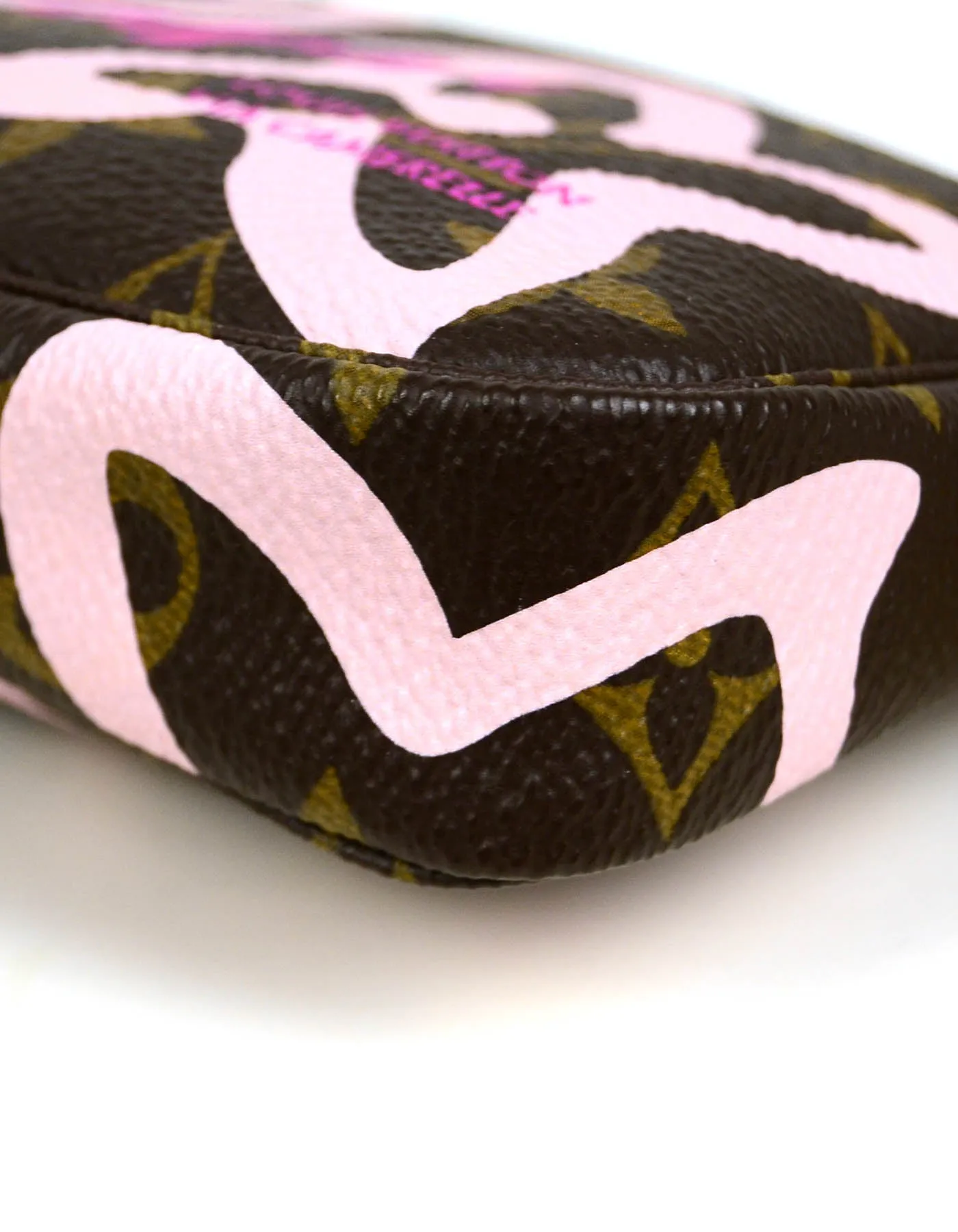 Louis Vuitton Rose Ballerine Tahitienne Cities Capri Mini Pochette Bag