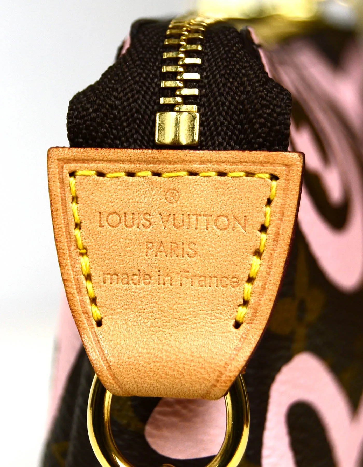 Louis Vuitton Rose Ballerine Tahitienne Cities Capri Mini Pochette Bag