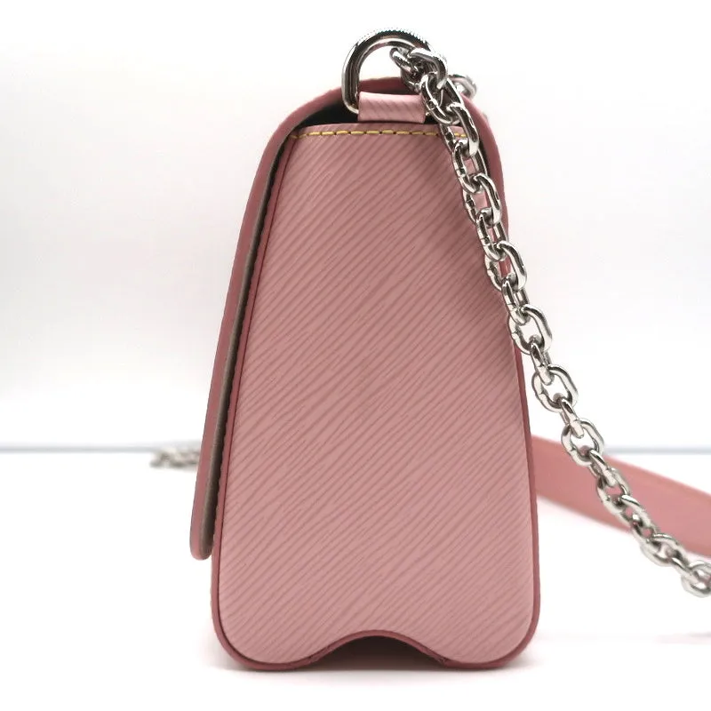 Louis Vuitton Twist MM Shoulder Bag Rose Ballerine Epi Leather Crossbody