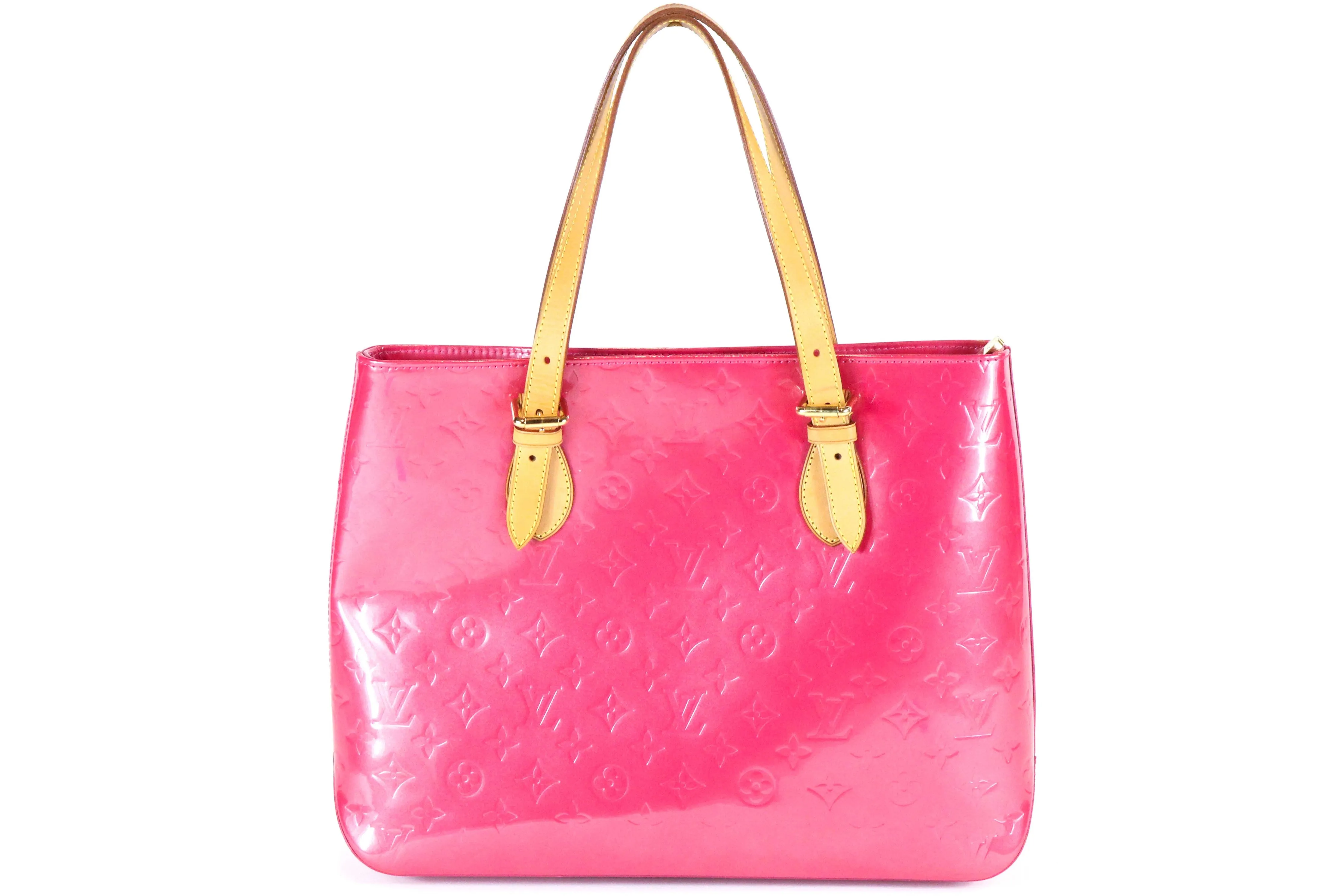 LOUIS VUITTON  Vernis Pink Brentwood Tote