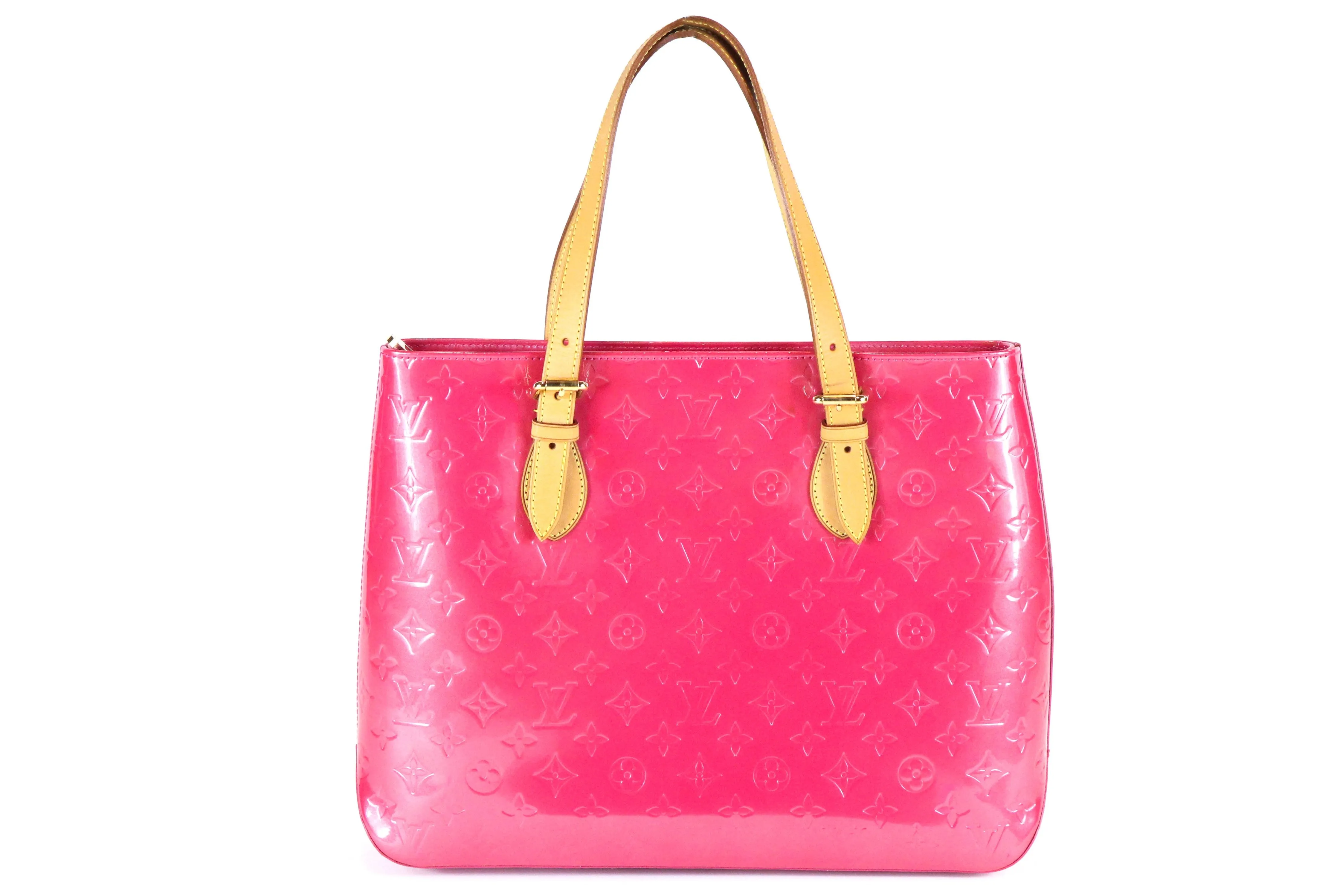LOUIS VUITTON  Vernis Pink Brentwood Tote