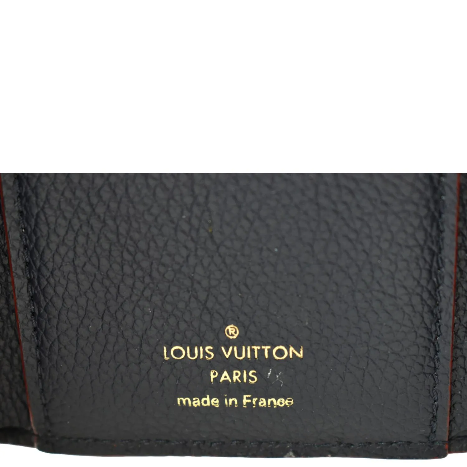 LOUIS VUITTON Victorine Monogram Empreinte Wallet Dark Navy Blue
