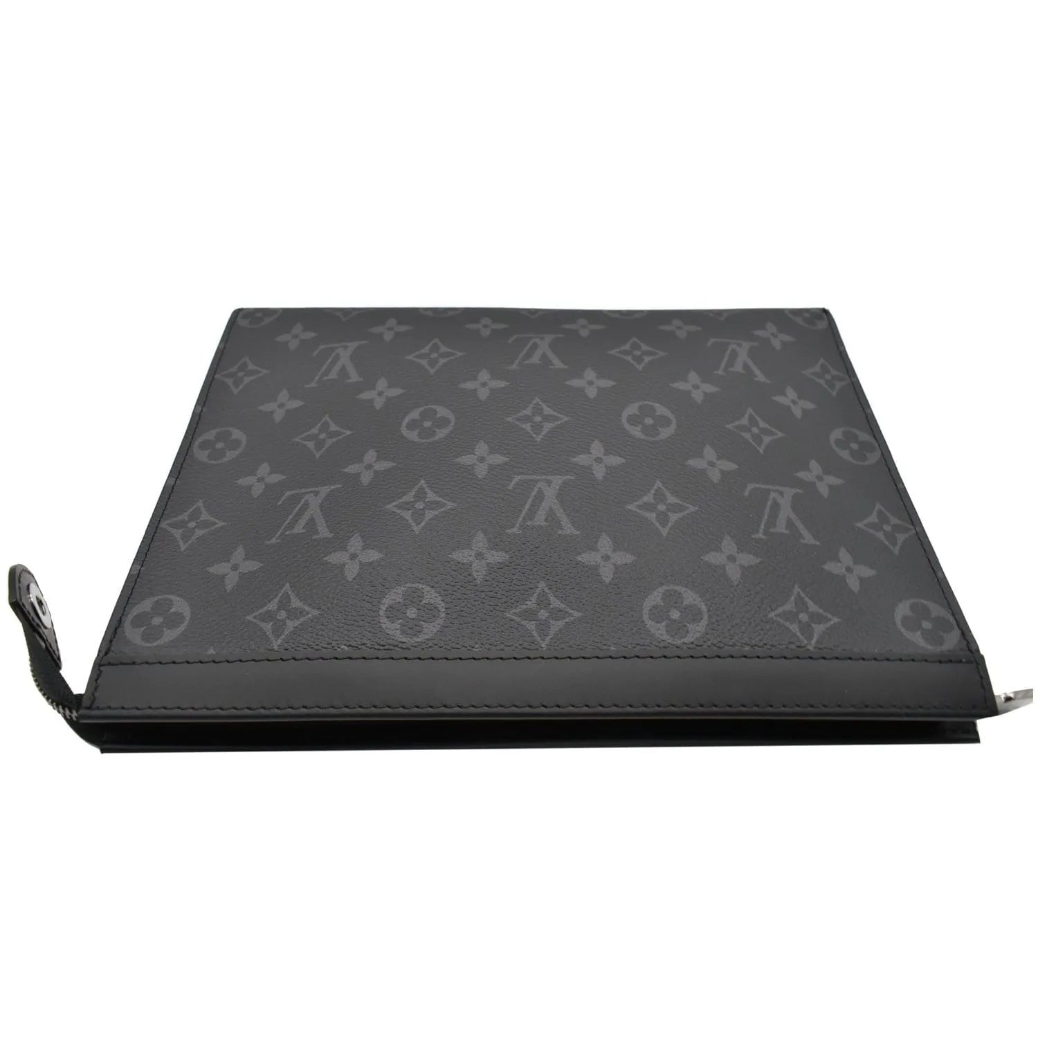LOUIS VUITTON Voyage MM Monogram Eclipse Pochette Bag Black - 10% OFF
