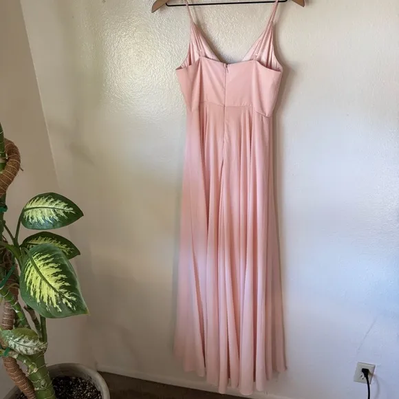 Lulus | All About Love Blush Pink Maxi Dress