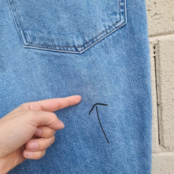 Madewell | The Momjean in Melva Wash Size 32 Style K9935