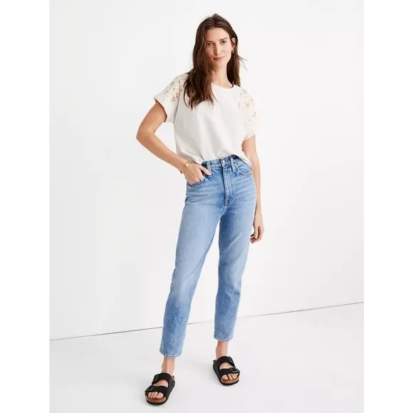 Madewell | The Momjean in Melva Wash Size 32 Style K9935