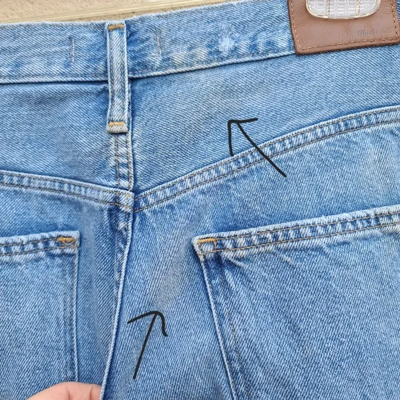 Madewell | The Momjean in Melva Wash Size 32 Style K9935