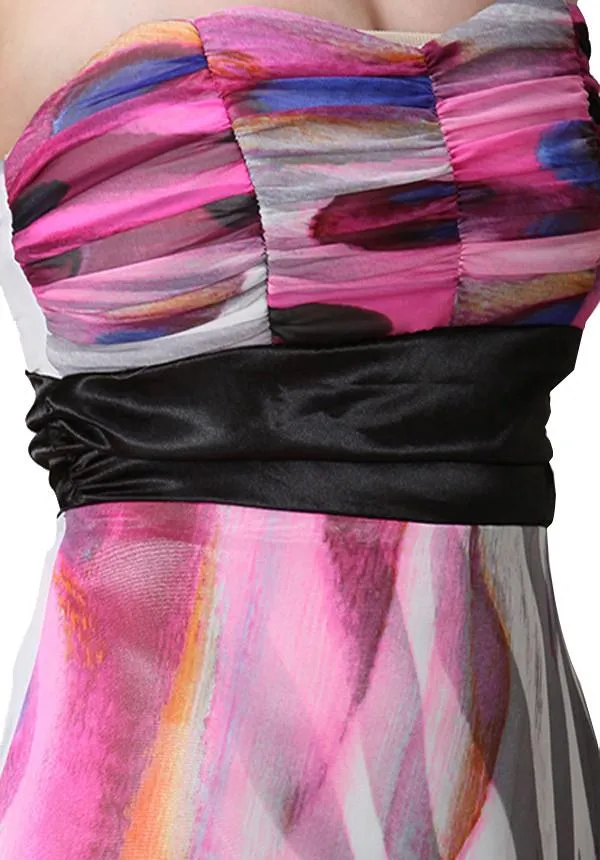 Majestic Strapless Maxi Dress