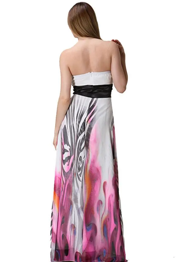 Majestic Strapless Maxi Dress