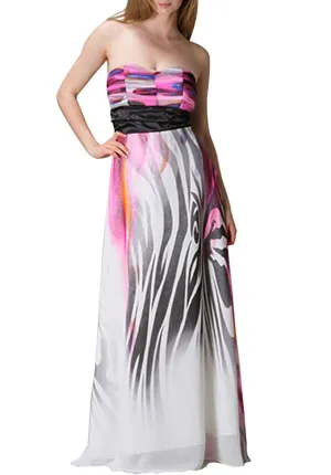 Majestic Strapless Maxi Dress