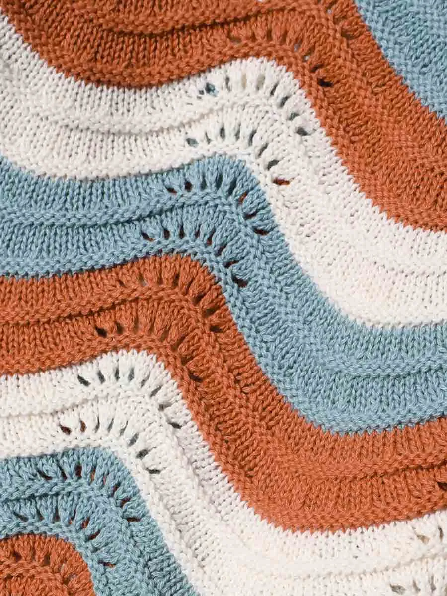 Make Waves Sweater in Del Mar Stripe