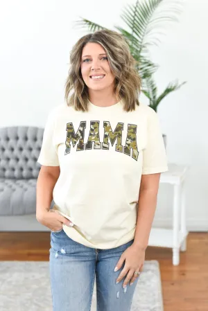 Mama Camo Graphic Tee