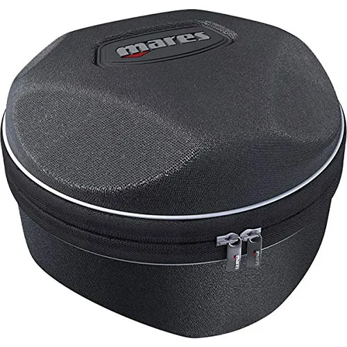 Mares Shell Round Protect Dive Computer Bag Scuba Diving Carry Case Black, Shell Round