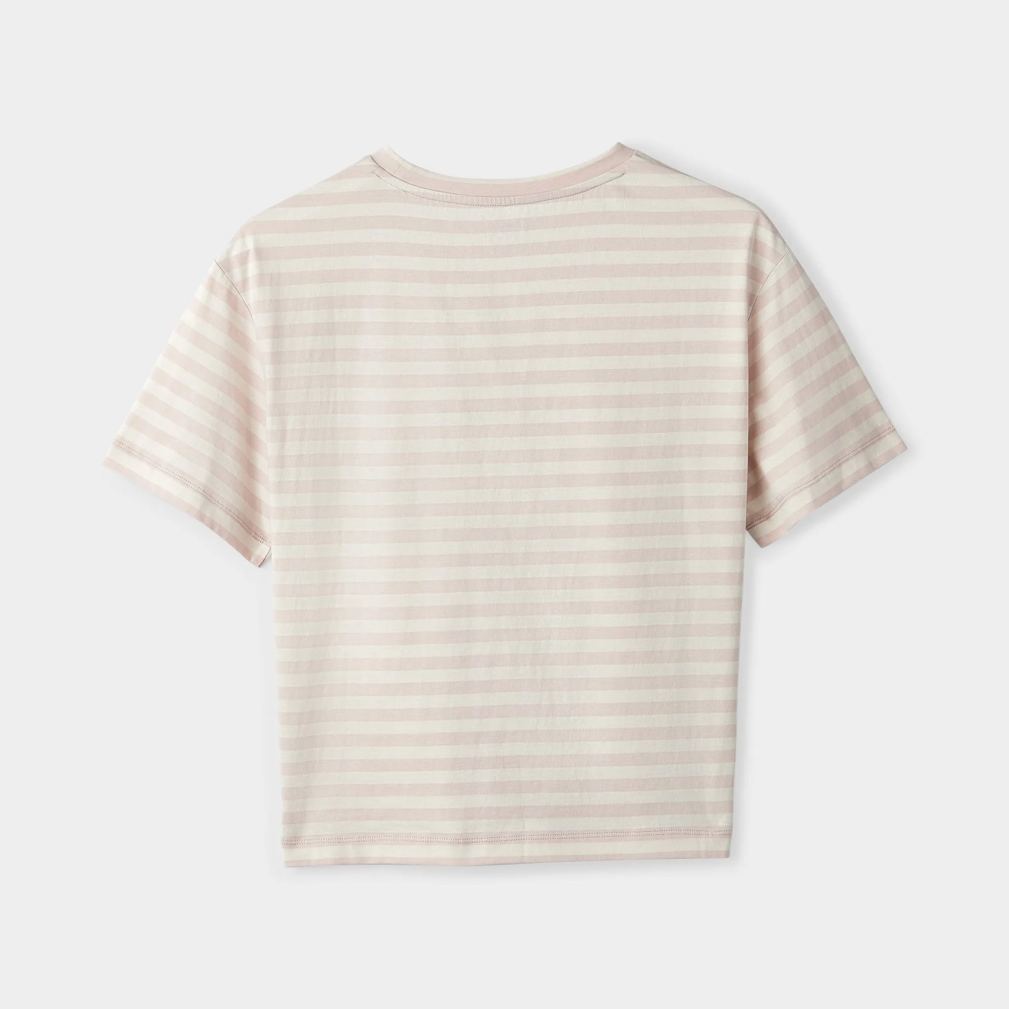 Marine Stripe Boxy Tee