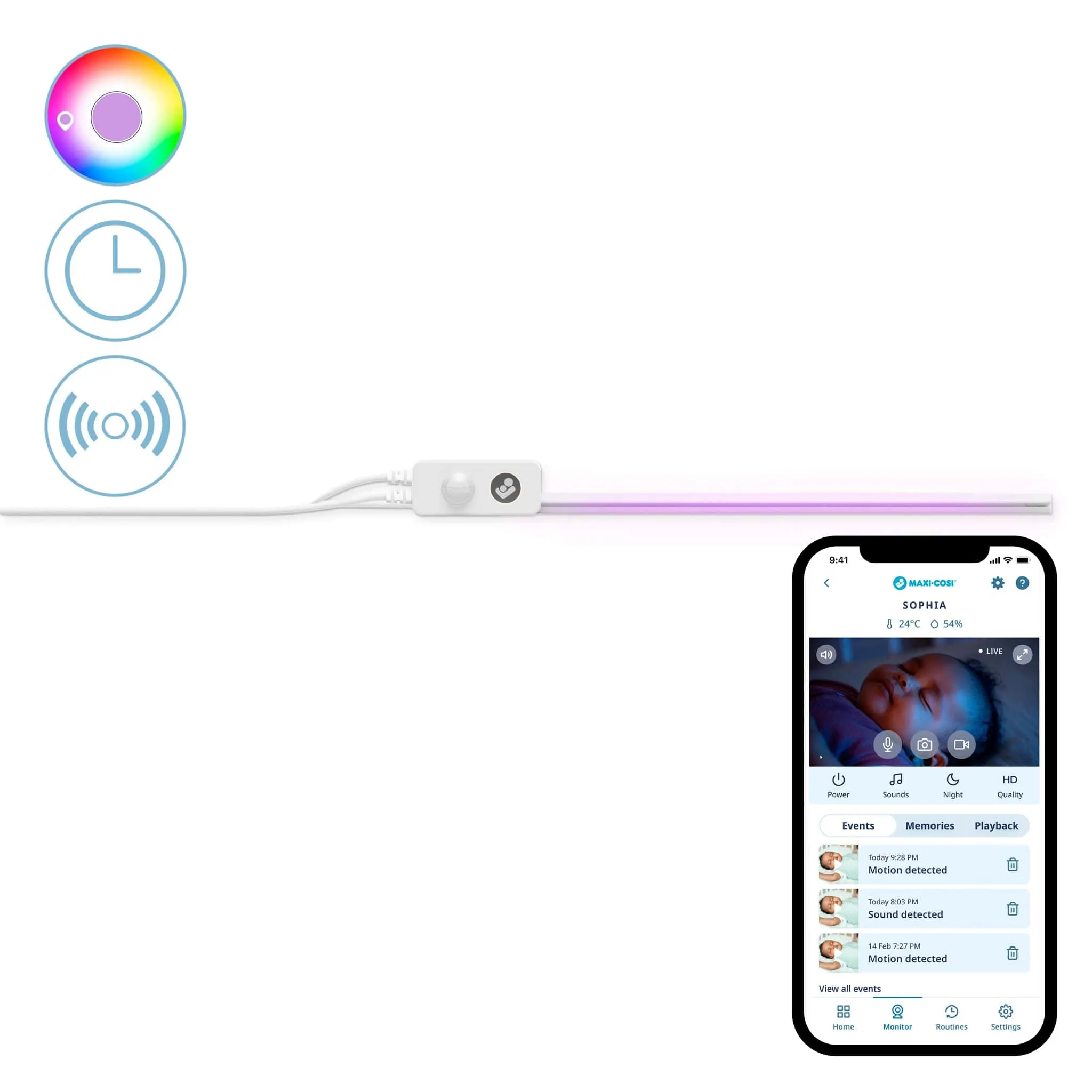 Maxi-Cosi Glow Under Crib Light