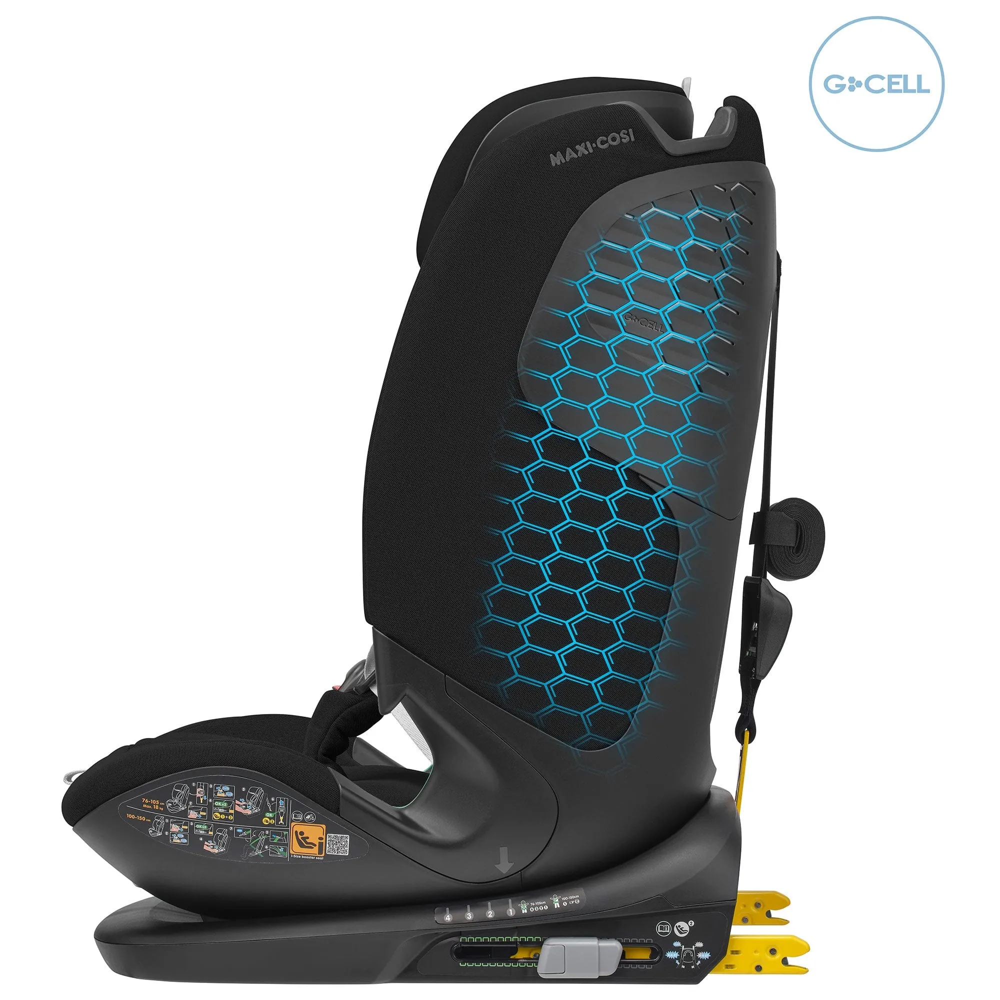 Maxi-Cosi Titan Pro i-Size Car Seat in Authentic Black