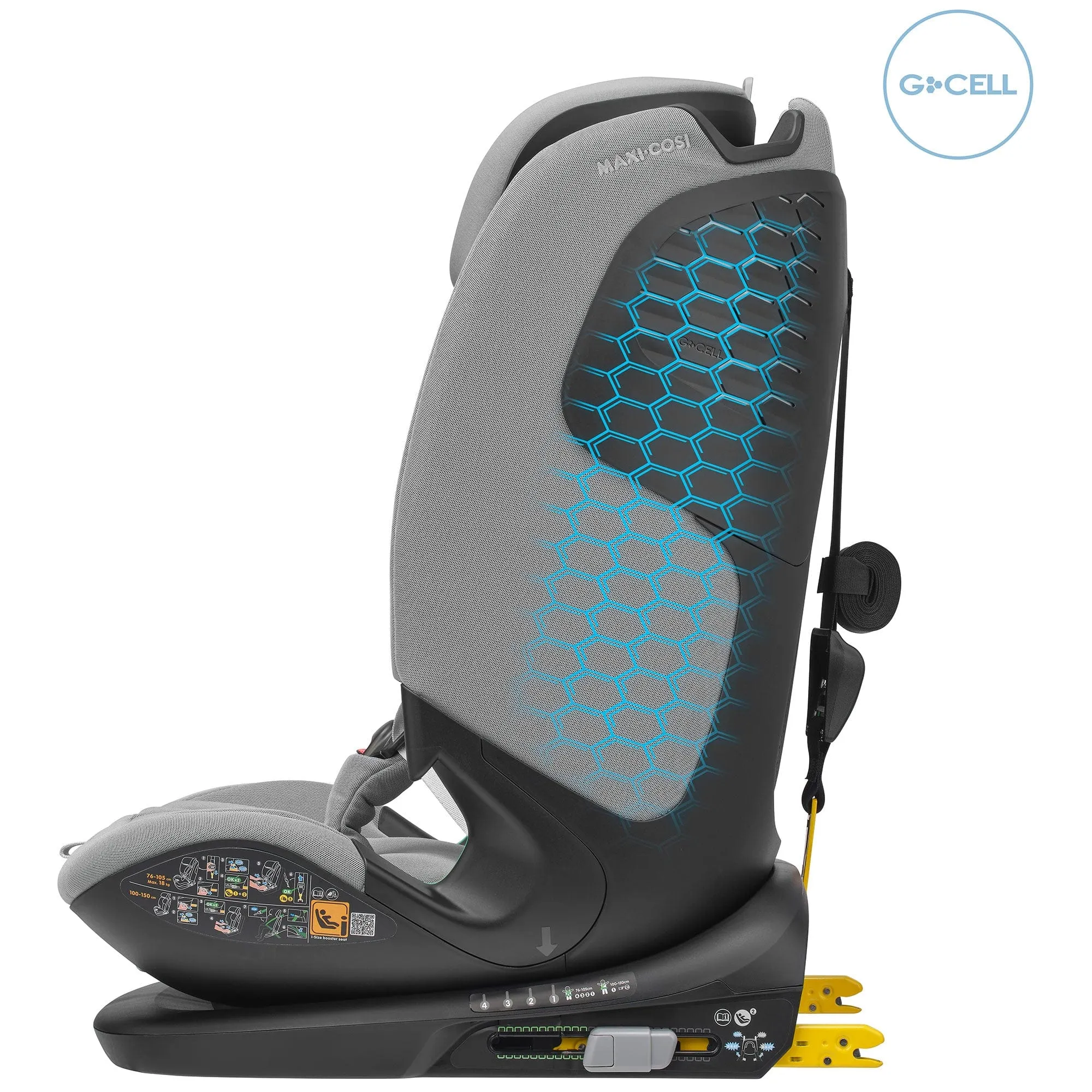 Maxi-Cosi Titan Pro i-Size Car Seat in Authentic Grey