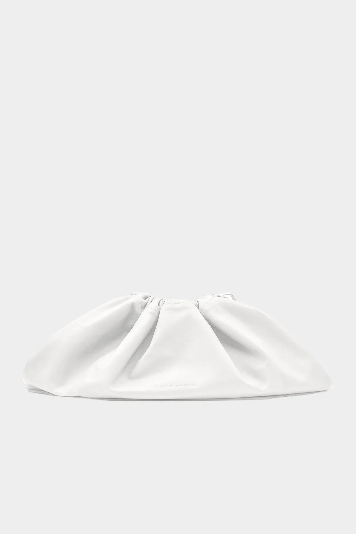 Maxi Drawstring Bag in White