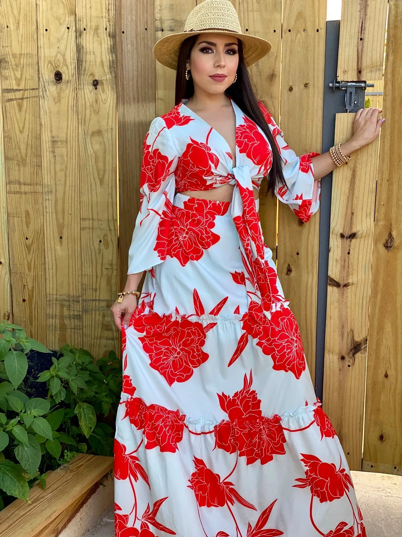 Maxi Floral Dress