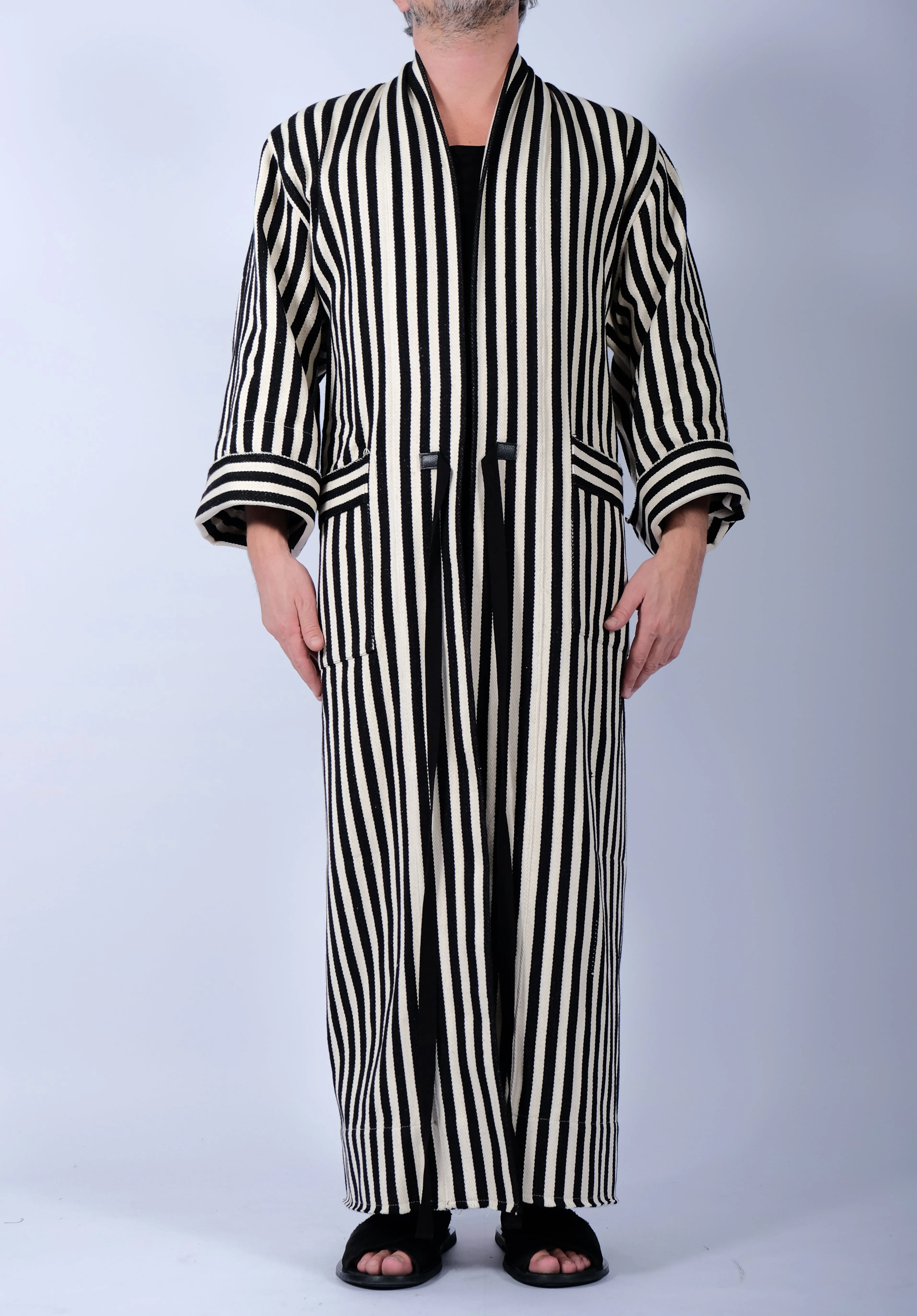 Maxi Stripe Robe