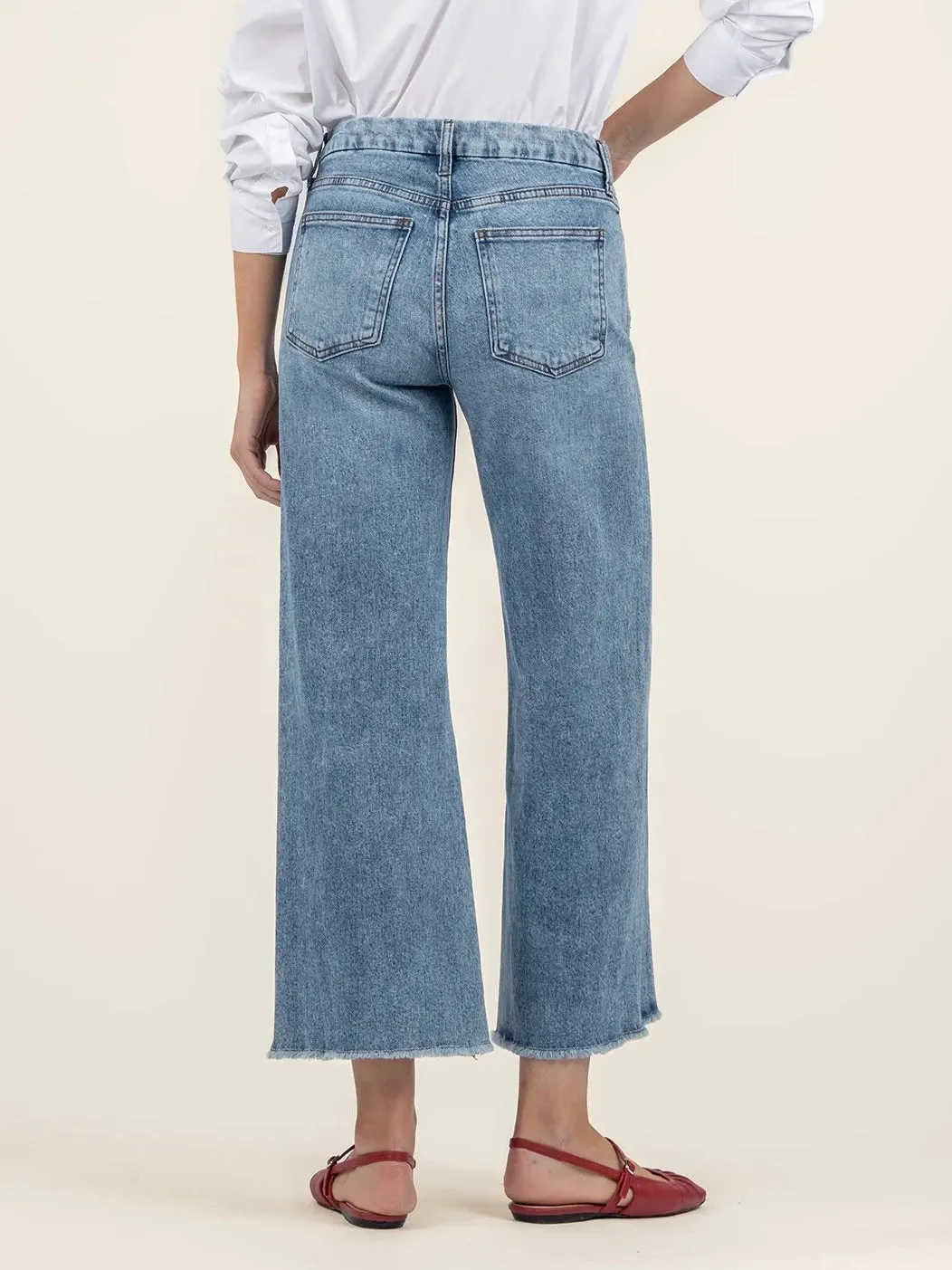 Meg High Rise Wide Leg Jean - DFATM