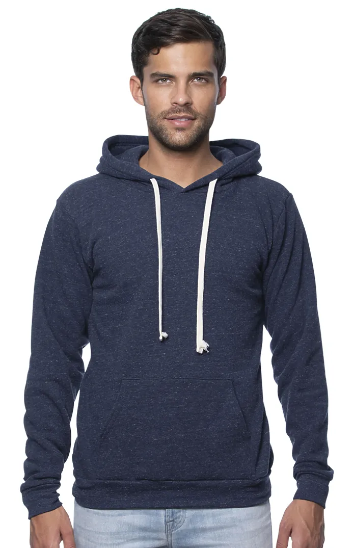 Men's Pullover Hoodie - Thin Red Line Flag (Made in the USA)