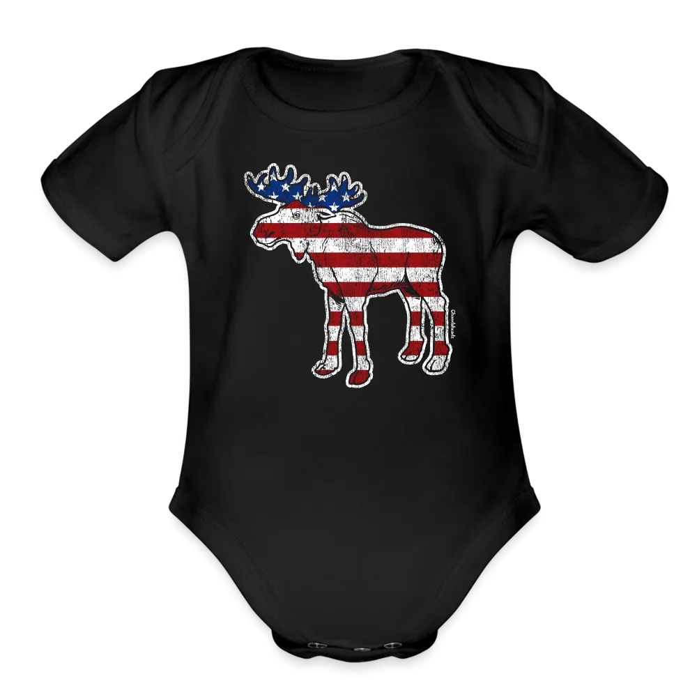 Merica Moose Infant One Piece