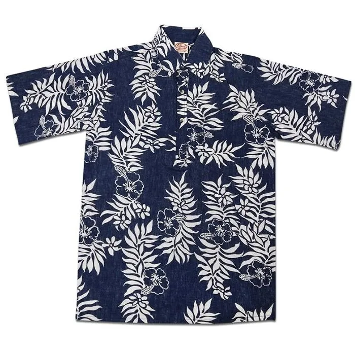 Mini Tahitian Pullover (Navy/White)