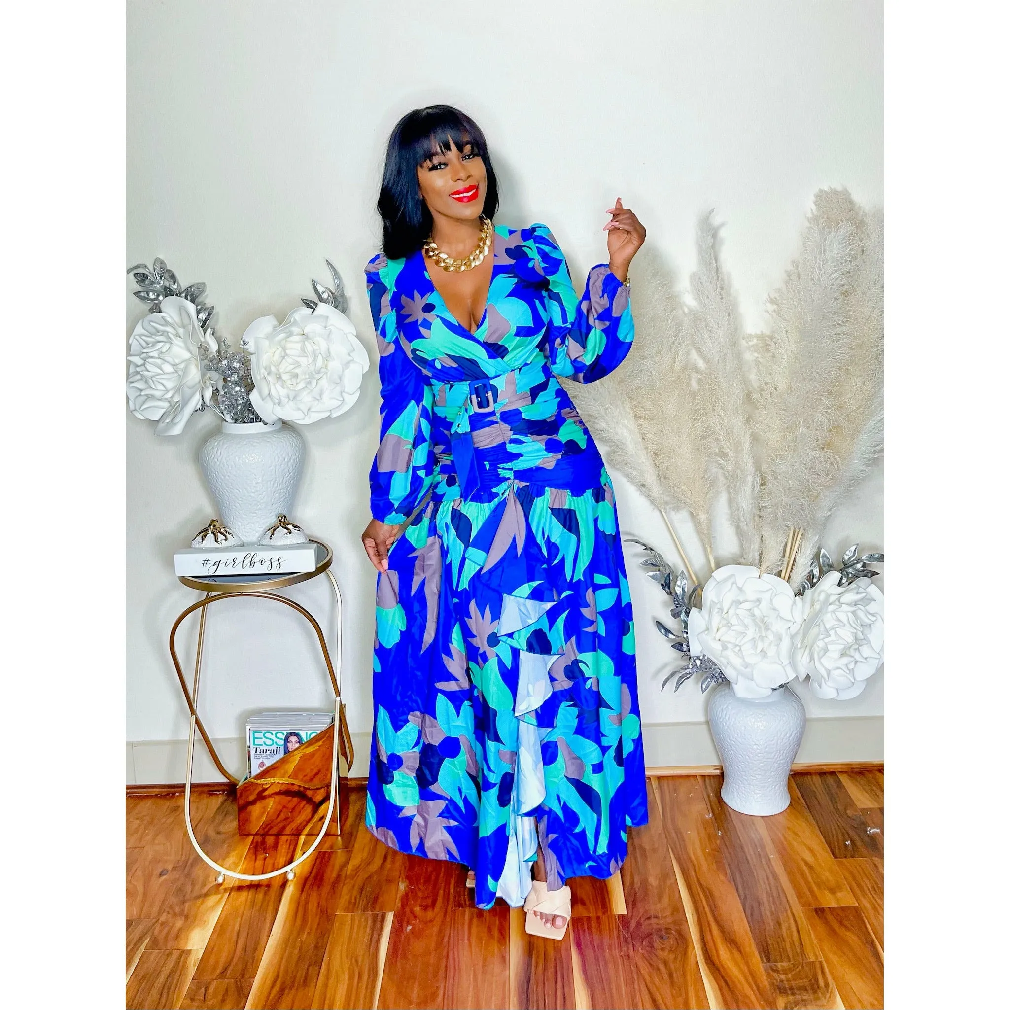 MISS ROYAL MAXI DRESS