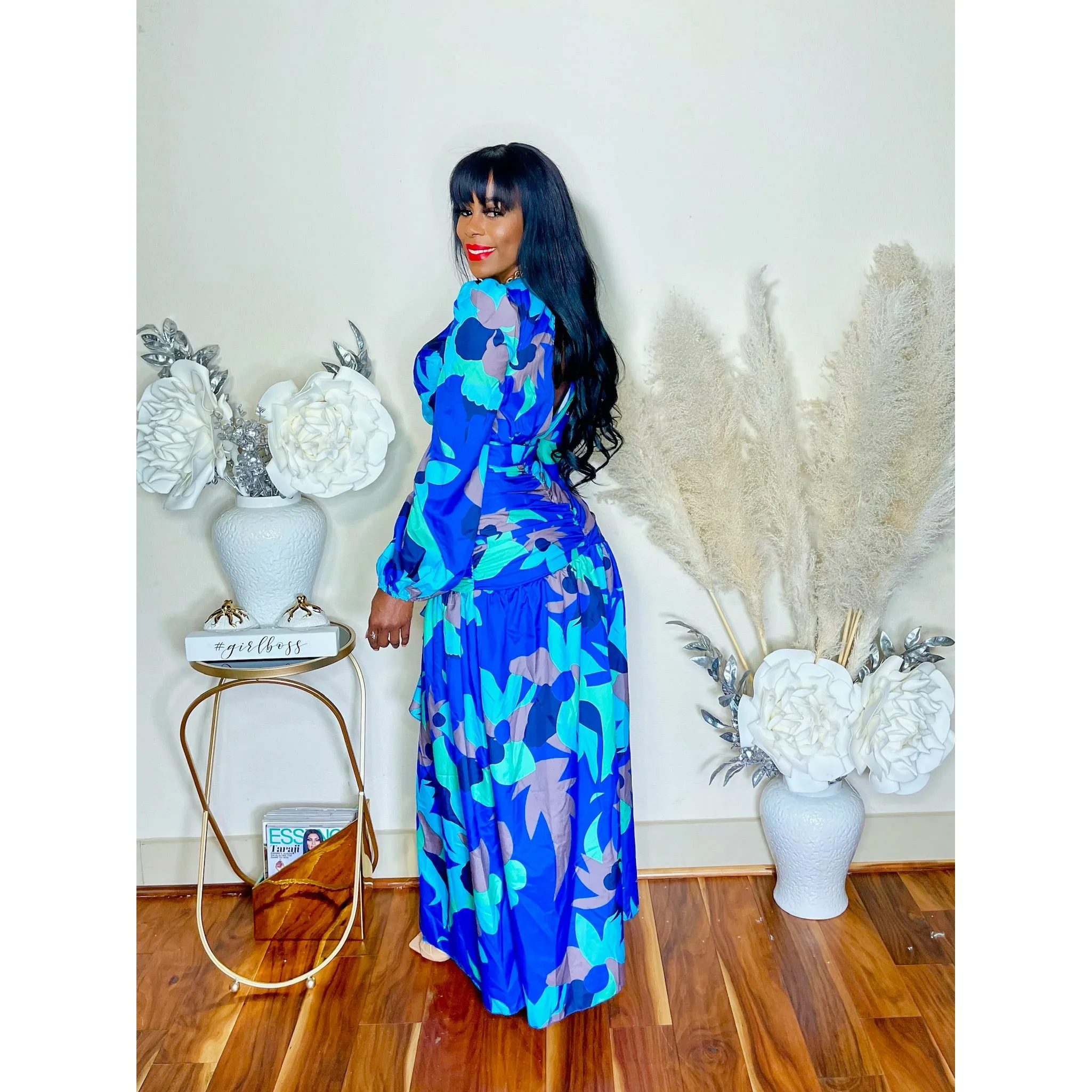 MISS ROYAL MAXI DRESS