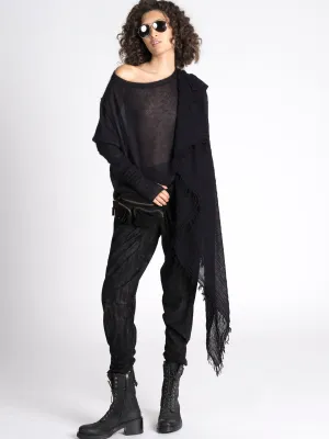 Mohair Silk Crewneck Boxy Jumper