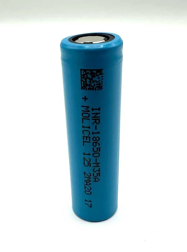 Molicel 18650 Flat Top Battery M35A 3,500mAh - 10A