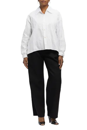 Mossman White Crochet Shirt