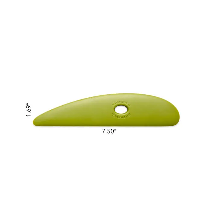 Mudtools Platter Rib Small Firm Green