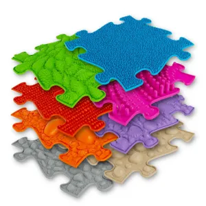 Muffik medium sensory playmat set of 8