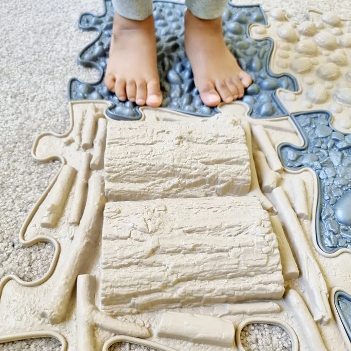 Muffik Natural Sensory Playmat Set