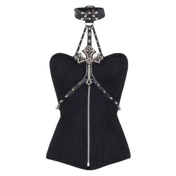 Muller Hand Crafted Embroidered Corset Gear