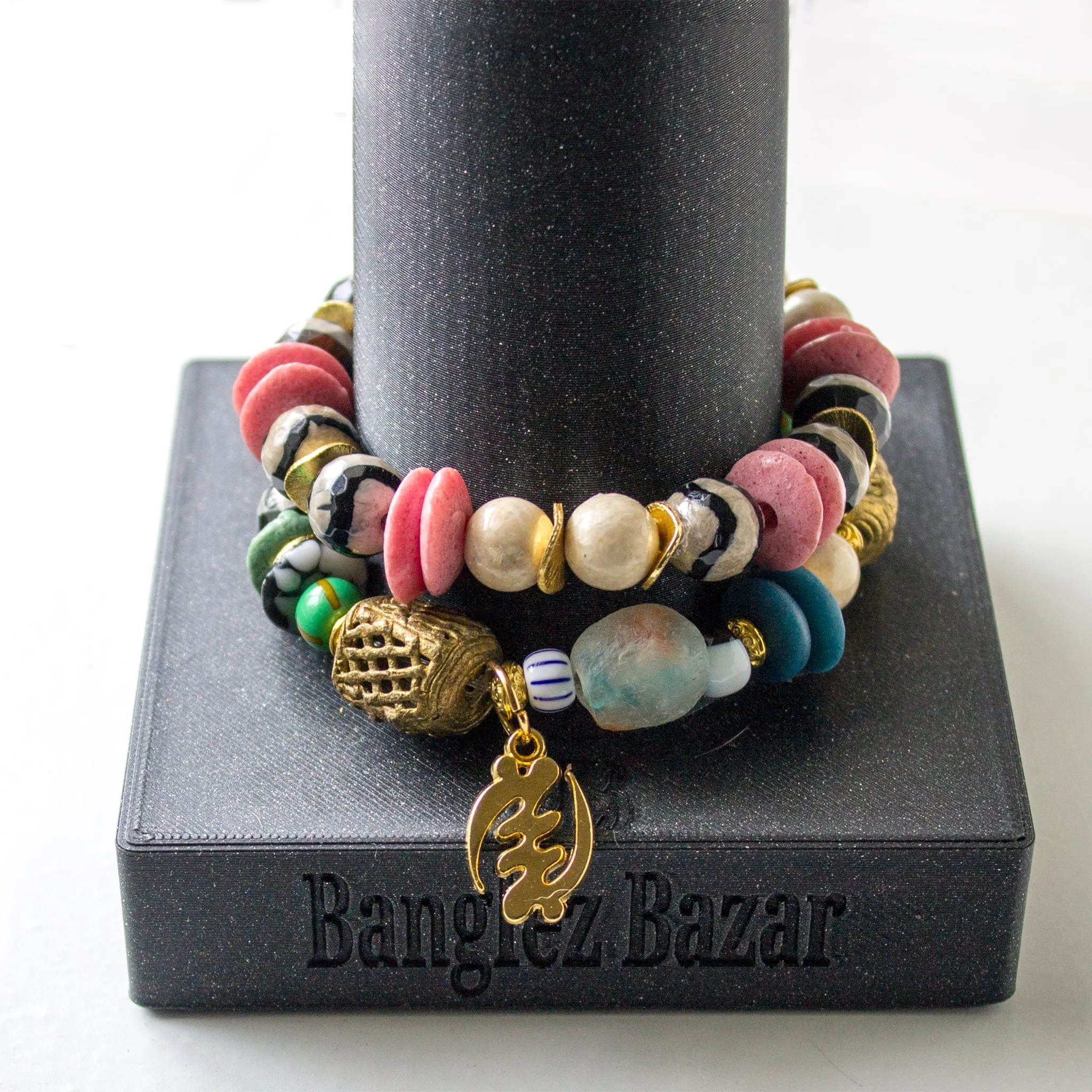 Multi Pink Gemstone bracelet