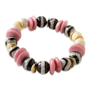 Multi Pink Gemstone bracelet