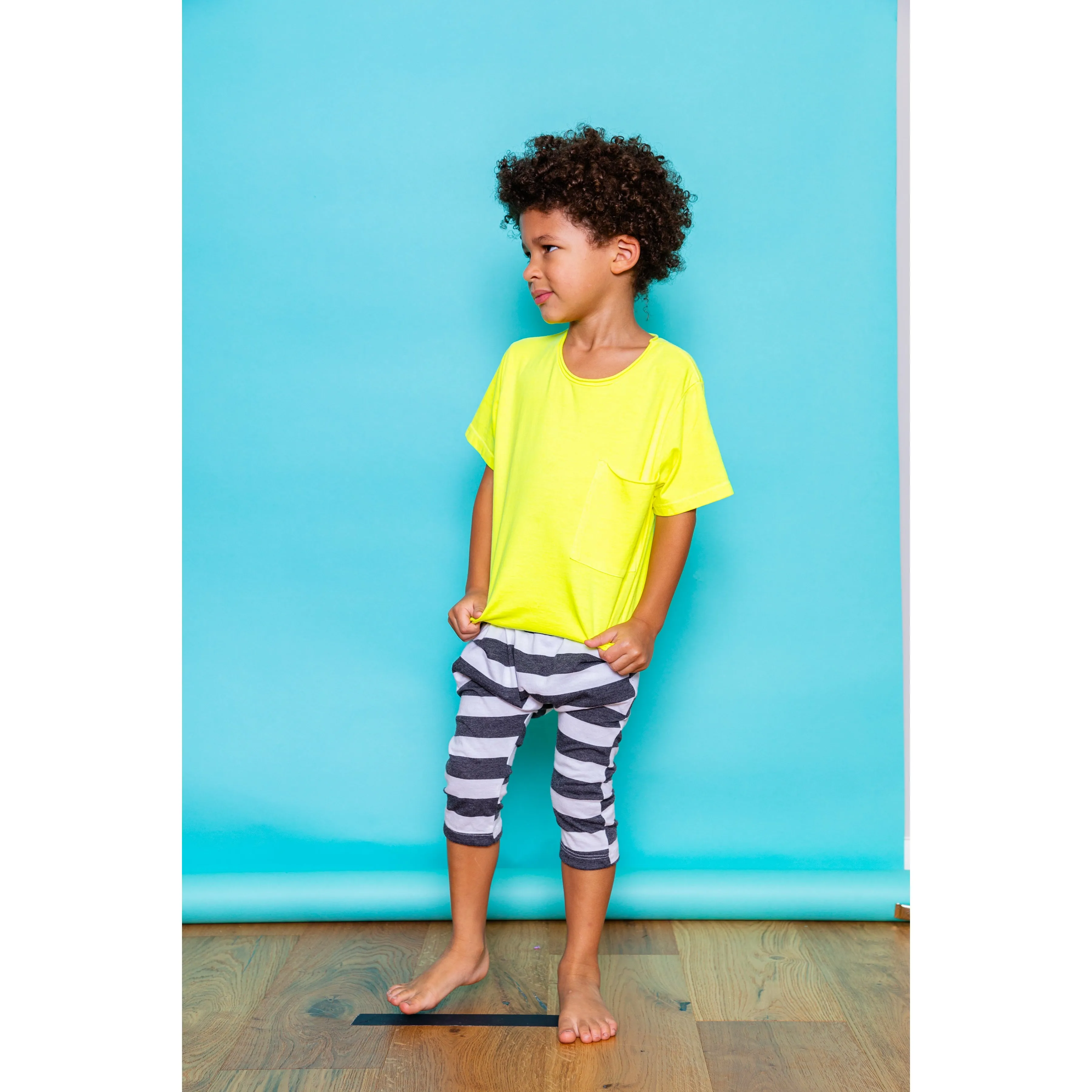 MURRAY VINTAGE TEE | YELLOW NEON